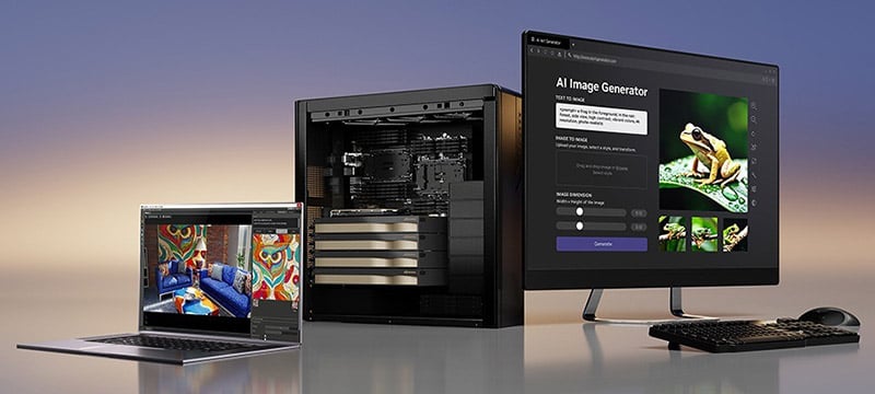 NVIDIA RTX搭載 AIワークステーション