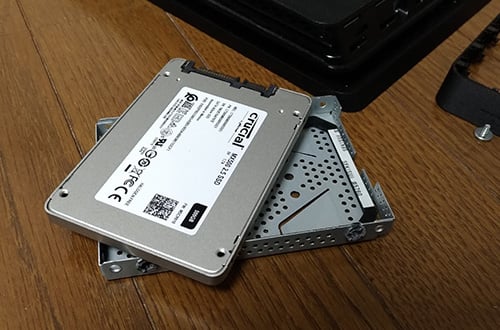 SSDに交換する