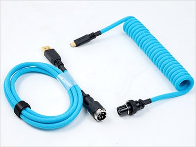 Coiled Cable - Electric Blue