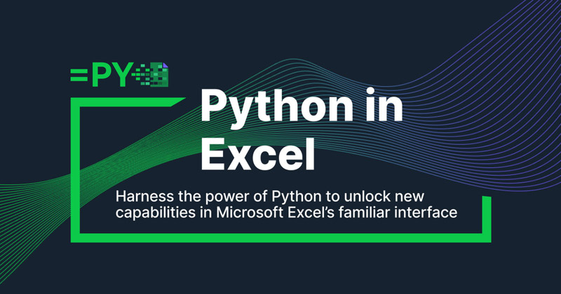 Python in Excel 正式リリースのお知らせ