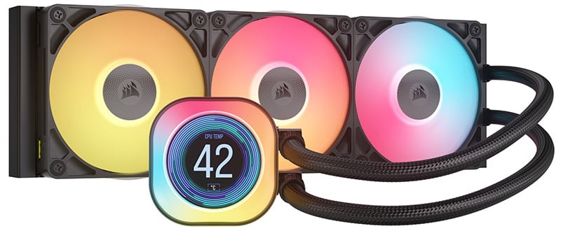 CORSAIR iCUE LINK TITAN RX RGB LCDシリーズ 製品画像