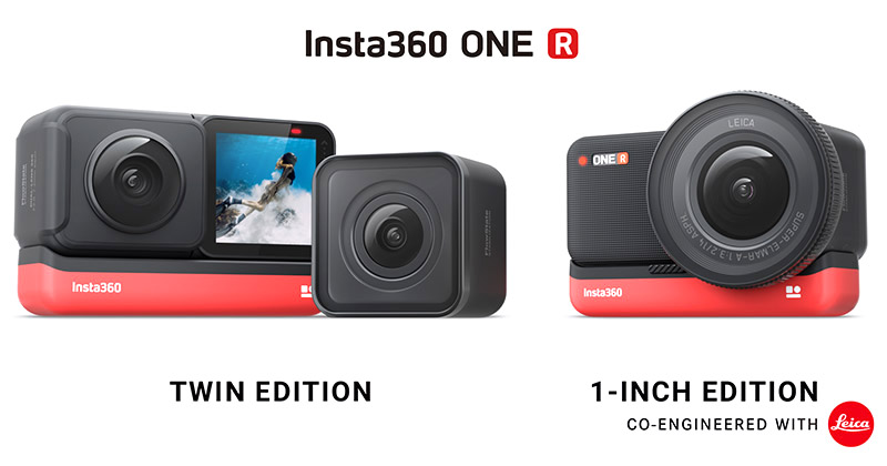 Insta360 ONE R Twinエディション アクションカメラ-