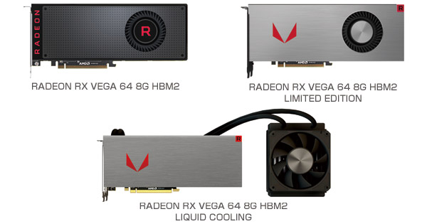 AMD最新のハイパフォーマンスGPU、RADEON RX VEGA 64を搭載する ...