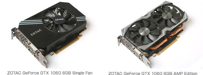 ZOTAC GTX 1060 6GB Single Fan