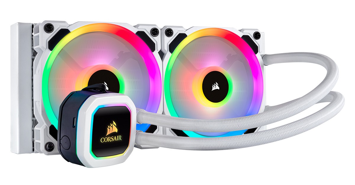 Corsair H60x RGB ELITE 水冷式CPU クーラー 補充液付き+aethiopien