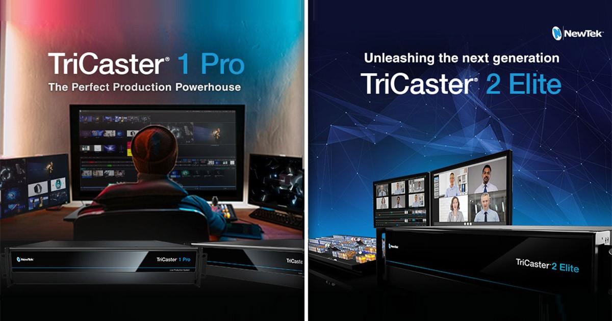 NewTek社製、TriCasterシリーズの新製品「TriCaster 1 Pro」および