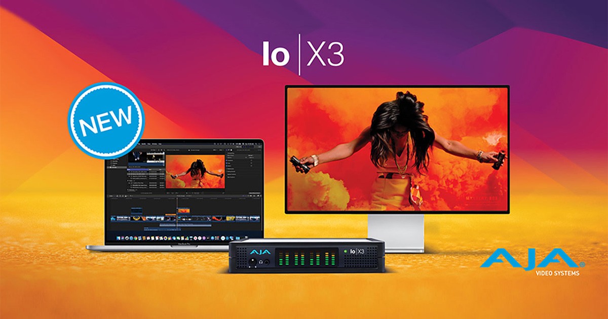 AJA Video Systems社、Thunderbolt 3ビデオI/Oデバイス新製品「Io X3 