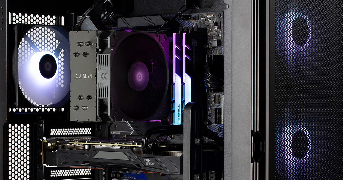 Zalman Z10 DUO ミドルタワー ATX PCケース GPU縦置きユニット・RGB