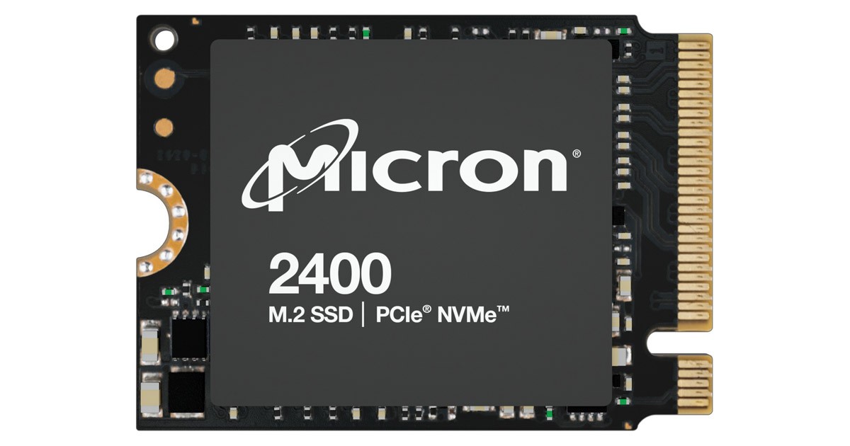 Micron 2400 2TB NVMe M.2 (22x30mm)