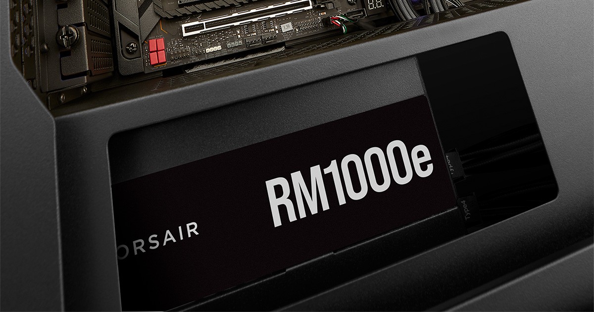 正式的 CORSAIR RM850e 850W 80Plus Gold認証 電源ユニット