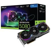 PNY GeForce RTX 5080 16GB ARGB Overclocked Triple Fan