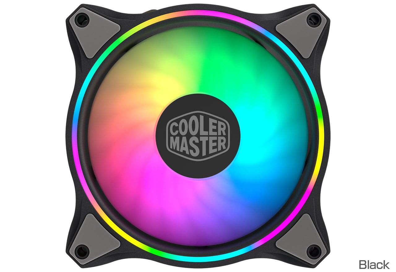 Cooler Master  MF120 Halo PCケースファン RGB搭載