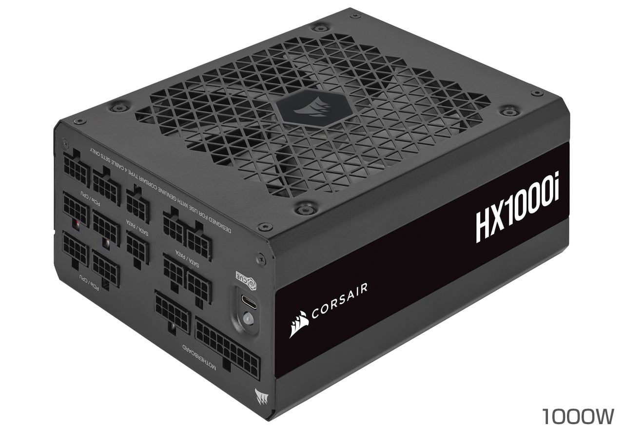 ATX電源 80+platinum コルセア HX1000i×2 HX850i