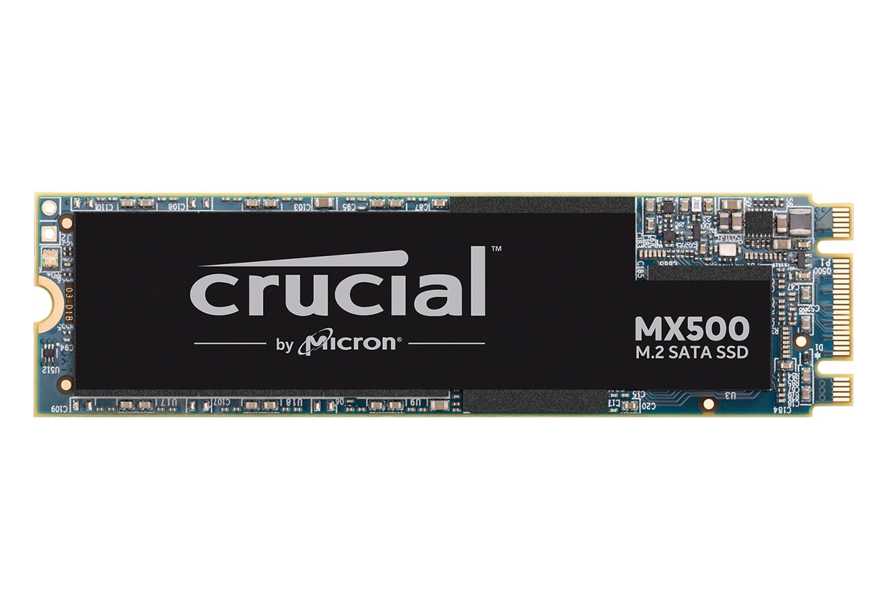 Crucial SSD MX500 シリーズ　500GB25インチ7mm厚メモリの種類