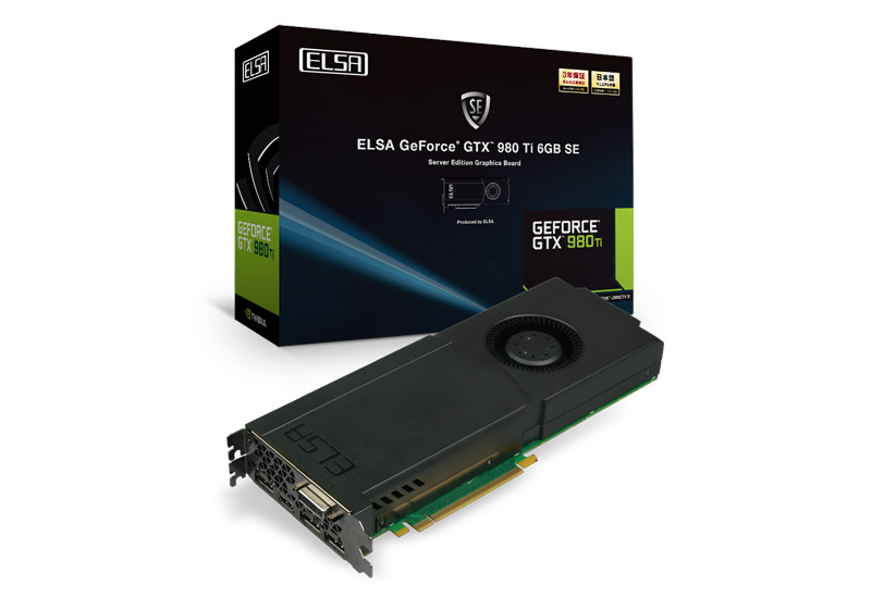 ELSA GeForce GTX 980 Ti 6GB SE グラフィックボードPCパーツ - PCパーツ