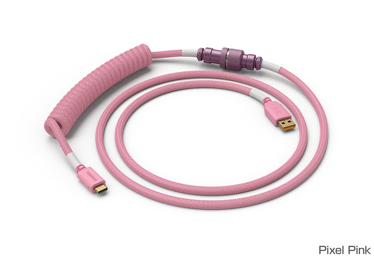 Coiled Cableシリーズ | Glorious キーボード用USBケーブル | 株式会社
