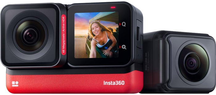 超可爱 Insta360 ONE ツイン版 RS ビデオカメラ - www