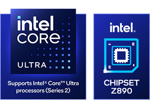 Intel Z890チップセットを搭載