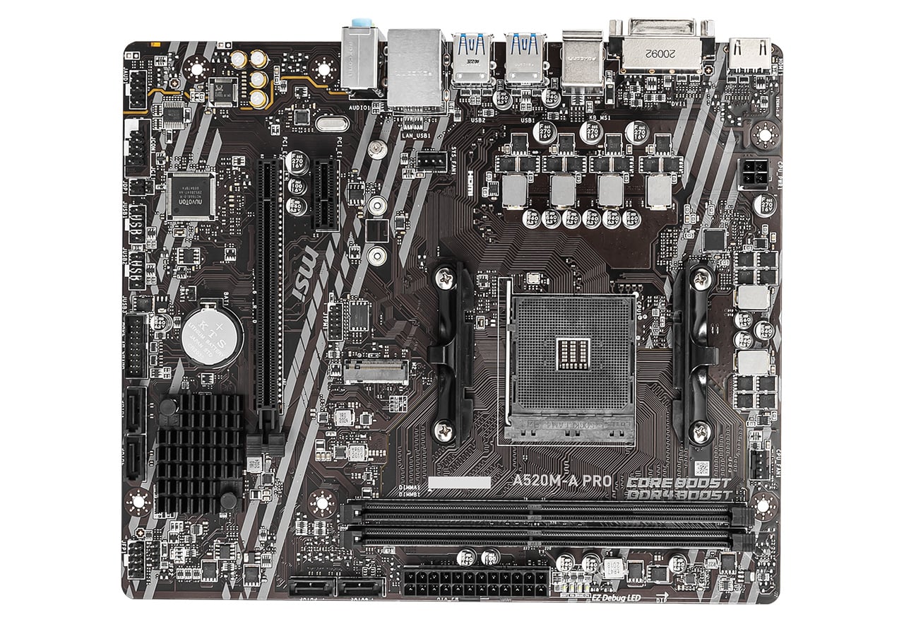 A520M-A PRO | MSI マザーボード AMD A520チップセット | 株式会社アスク