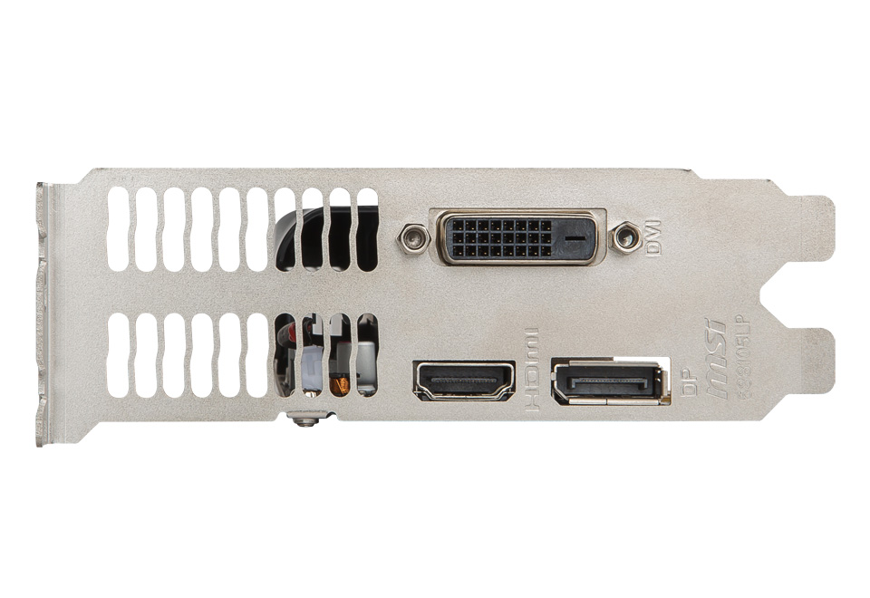 MSI GeForce GTX 1050 Ti 4GT LP グラフィックスボード LPモデル VD6238-