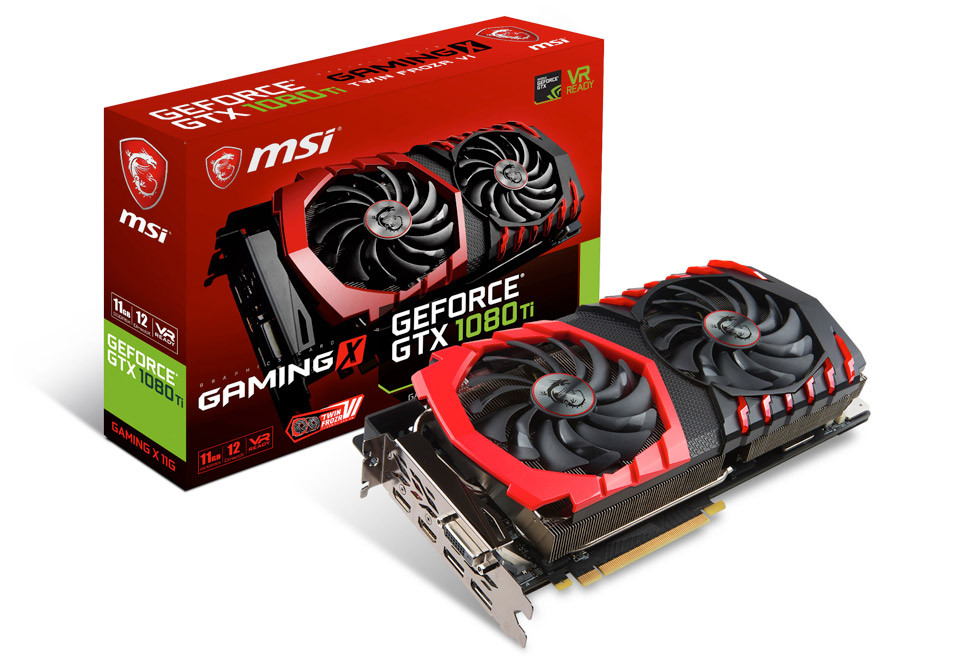 GeForce GTX 1080 Ti GAMING X 11G | MSI グラフィックボード GeForce 