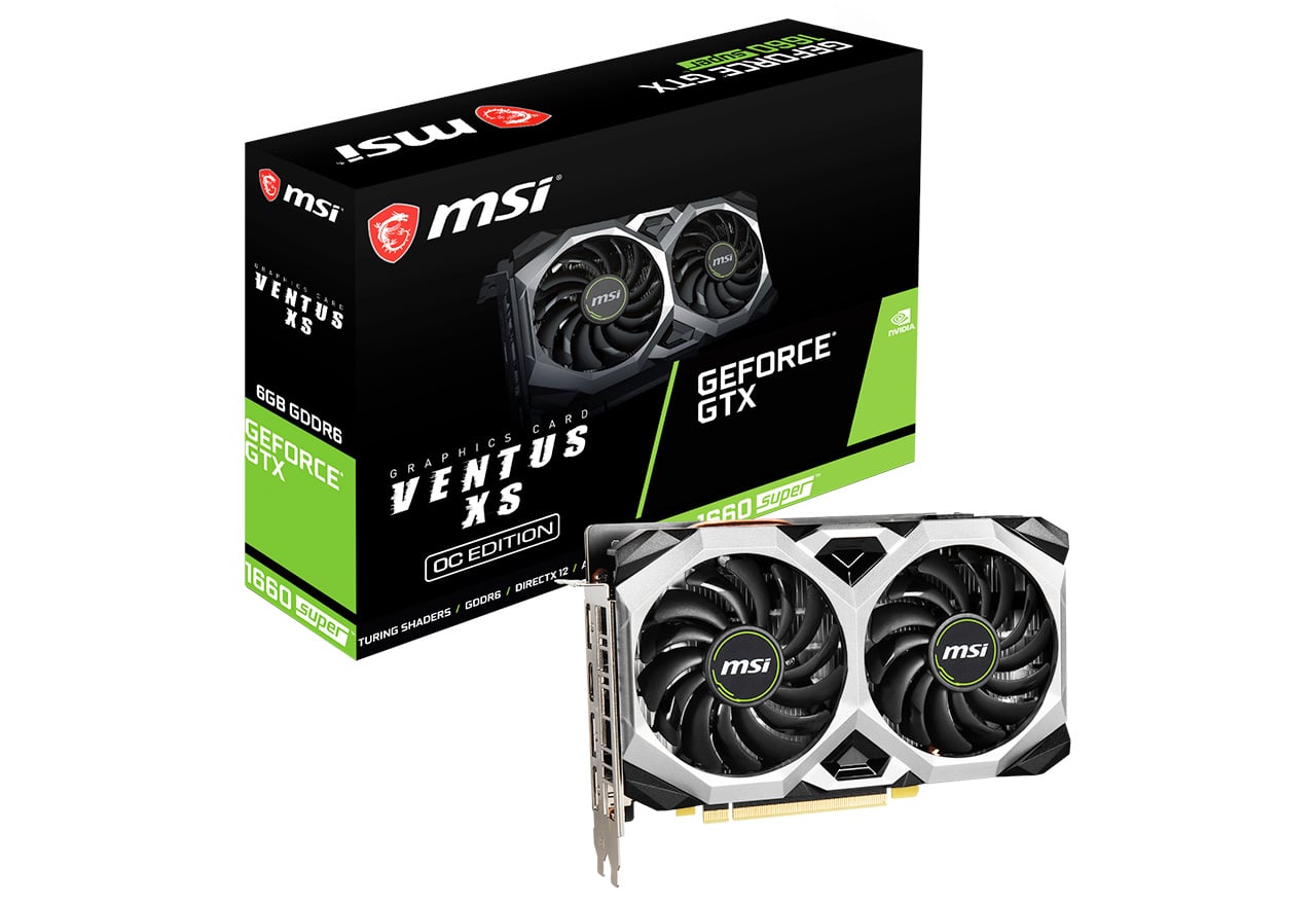 新品 MSI GeForce GTX 1660 SUPER VENTUS OC