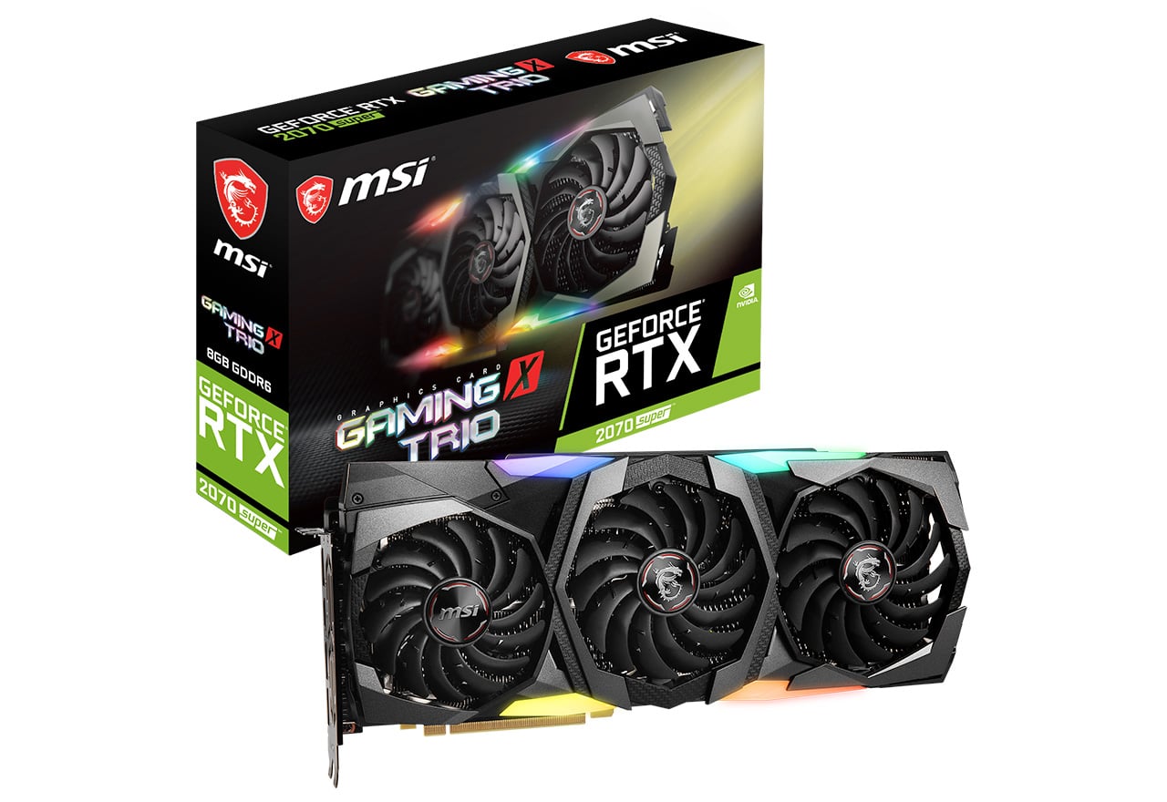GeForce RTX 2070 SUPER GAMING X TRIO | MSI グラフィックボード