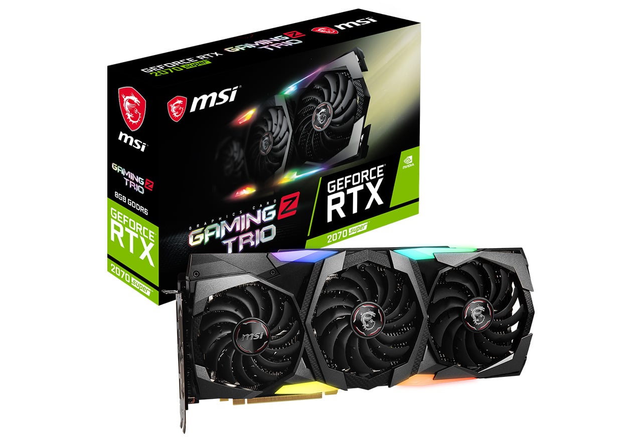 GeForce RTX 2070 SUPER GAMING Z TRIO | MSI グラフィックボード 