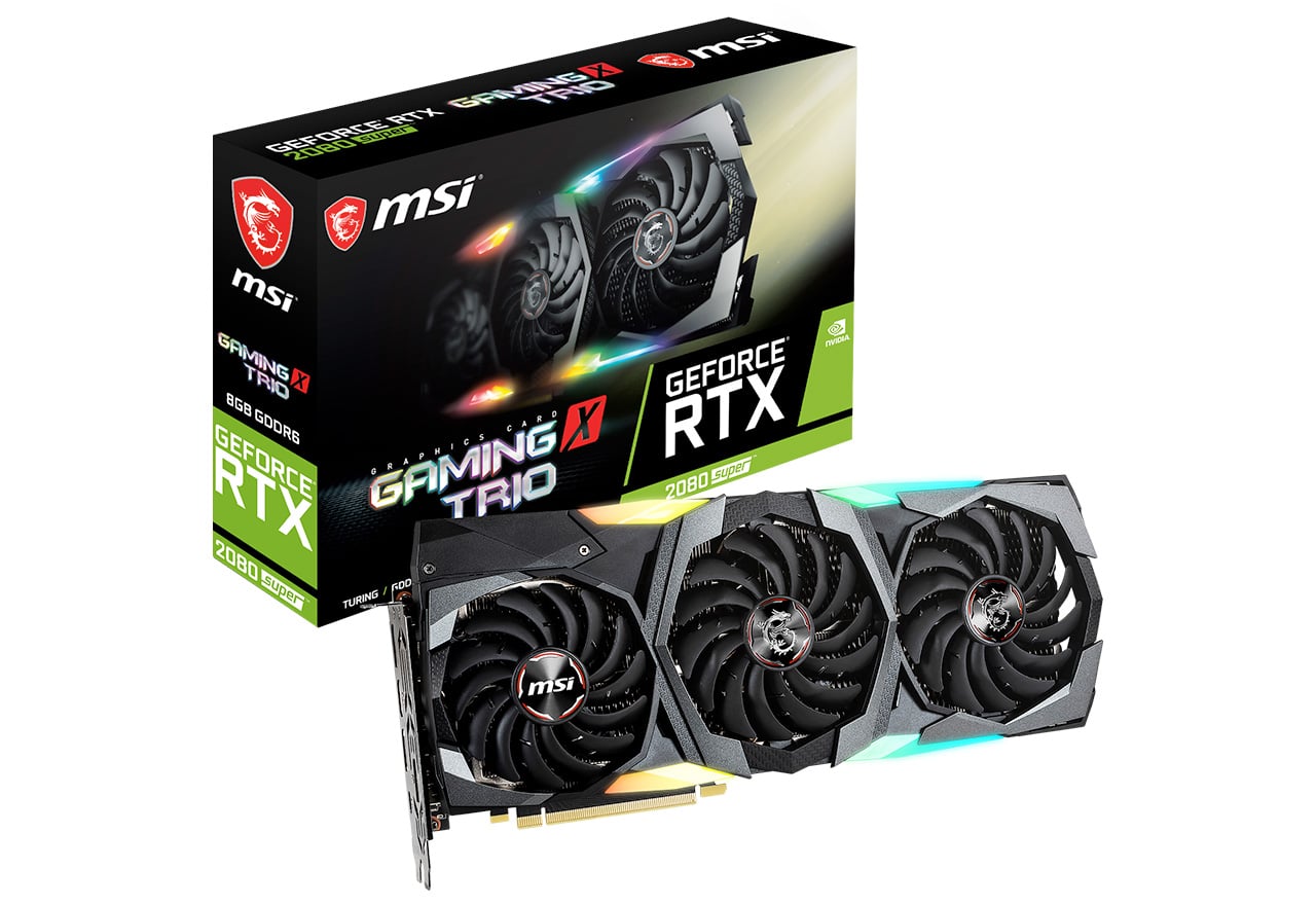 GeForce RTX 2080 SUPER GAMING X TRIO | MSI グラフィックボード ...