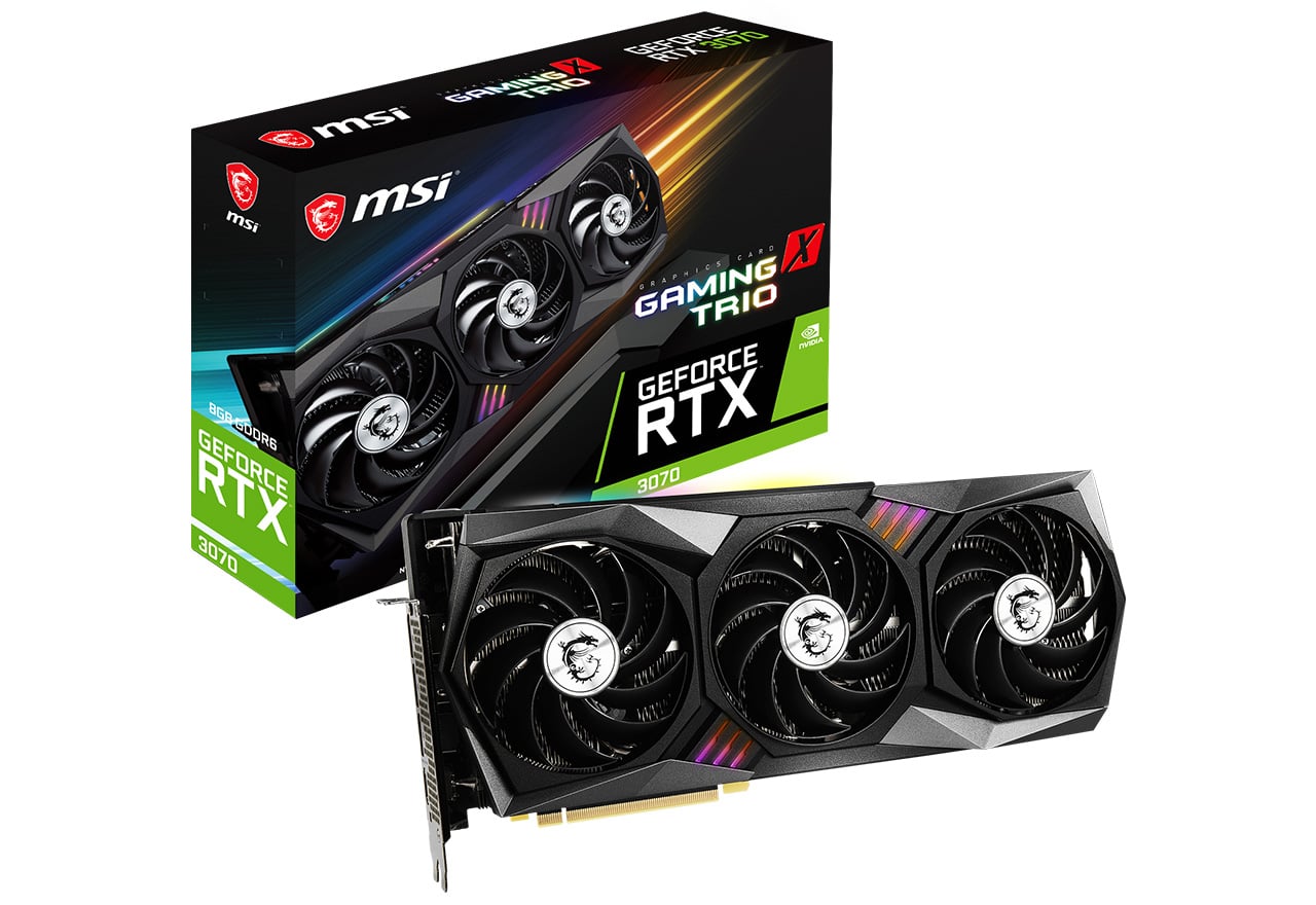 GeForce RTX 3070 GAMING X TRIO | MSI グラフィックボード GeForce ...