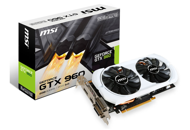 GTX 960 2GD5T OCV2 | MSI グラフィックボード GeForce GTX 960 | 株式 ...