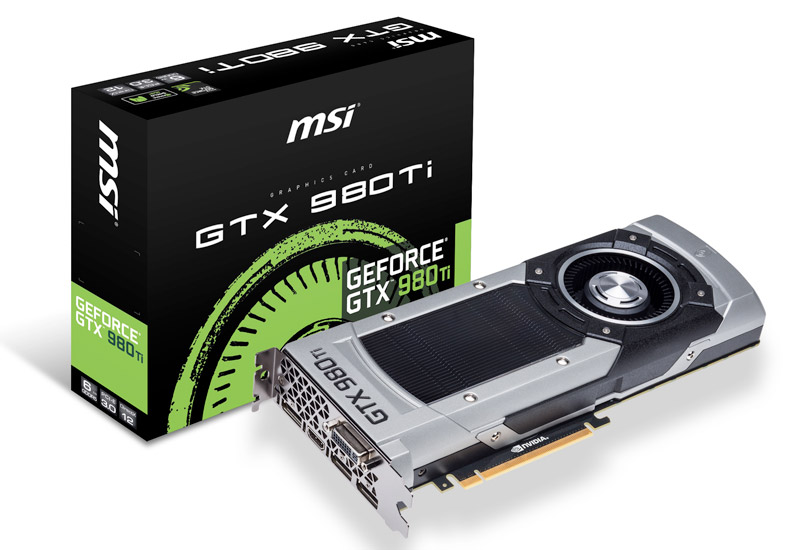 MSI GeForce GTX 980 Ti (動作確認済) - PCパーツ