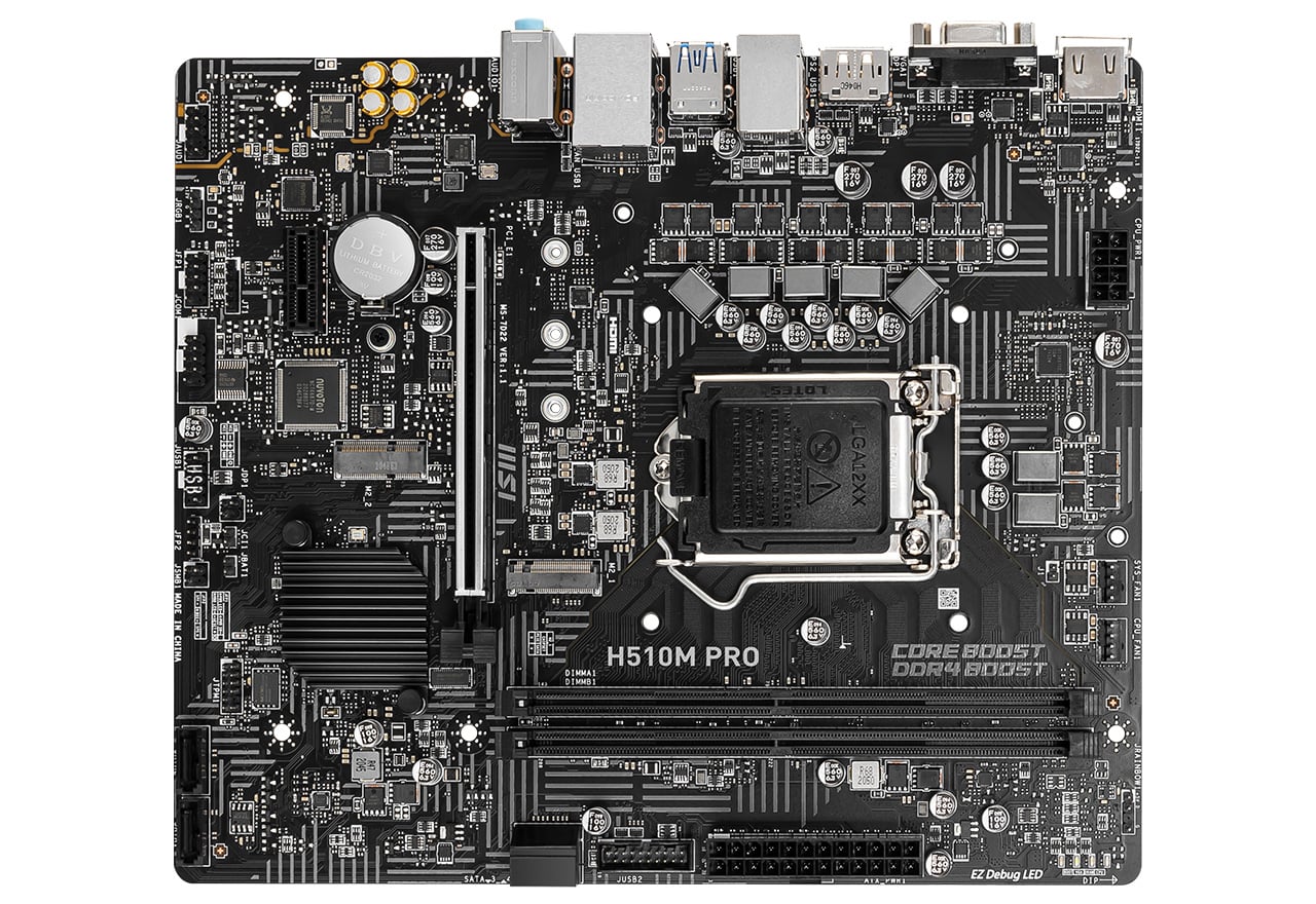 MSI H510M PRO-E マザーボード　Intel11世代
