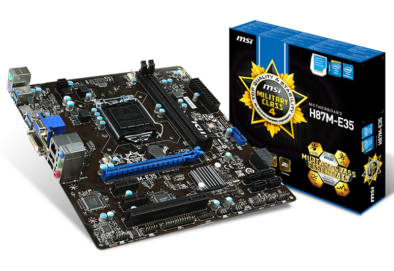 まとめ買い】 Intel マザーボード H87M-S01 3.4GHzとMSI 4770 i7 CPU