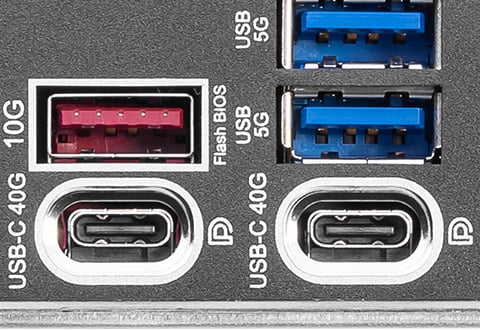 USB4ポートを搭載