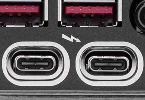 Thunderbolt 4ポートを搭載