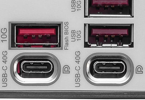 USB4ポートを搭載