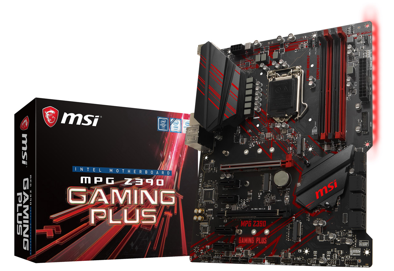 MPG Z390 GAMING PLUS | MSI マザーボード Intel Z390チップセット | 株式会社アスク