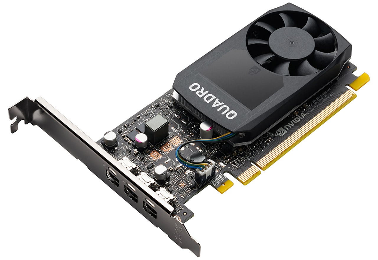 NVIDIA Quadro P600 4画面出力 GPU ロープロ グラボロープロファイル ...