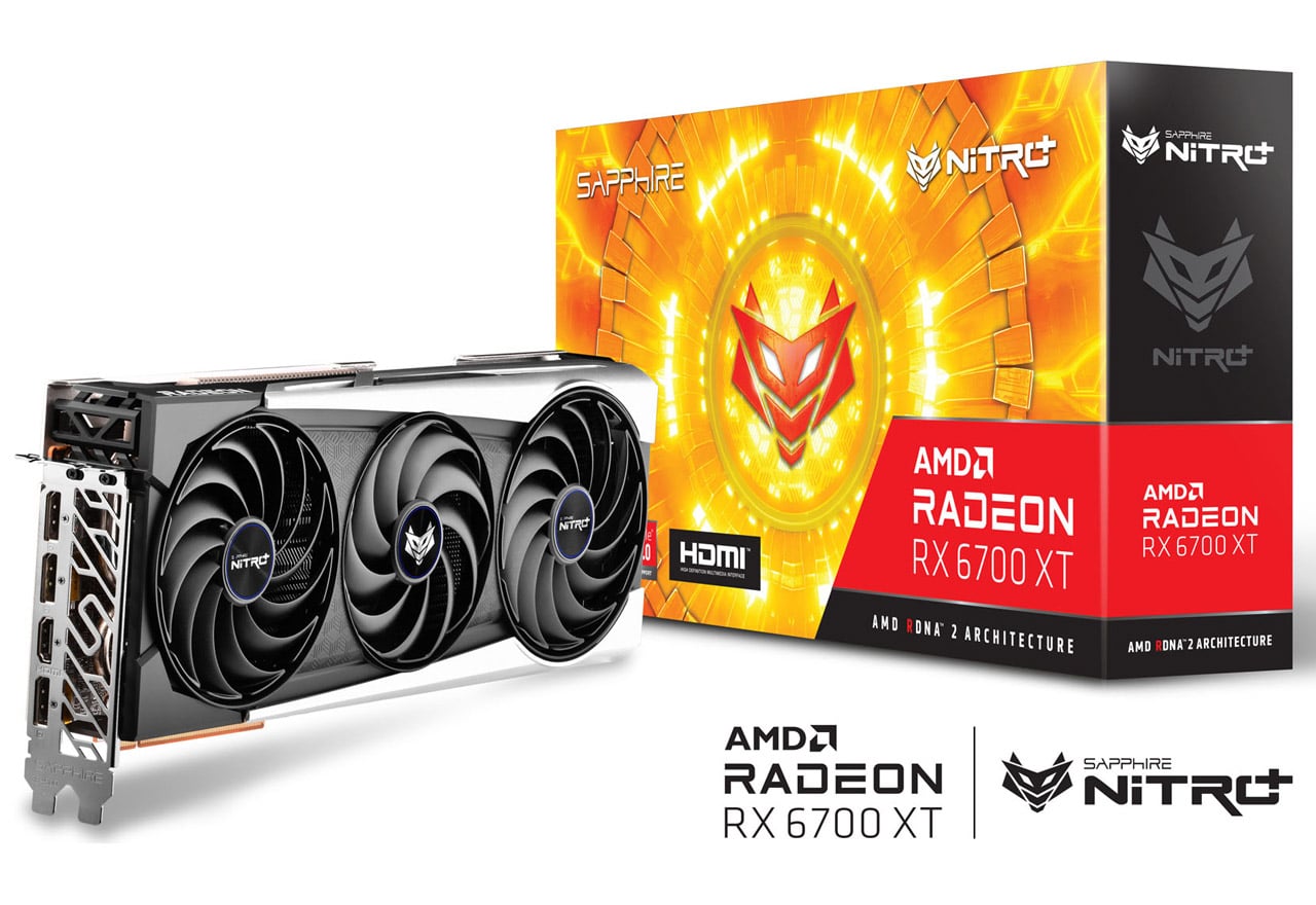 AMD Radeon Sapphire nitro RX6700XT