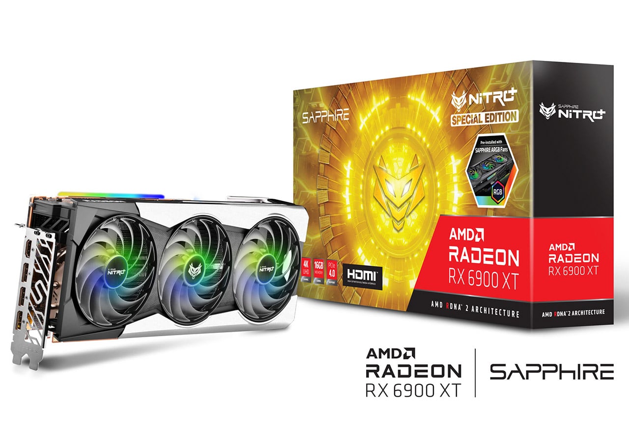 AMDSapphire NITRO+ AMD Radeon RX6900XT 16GB