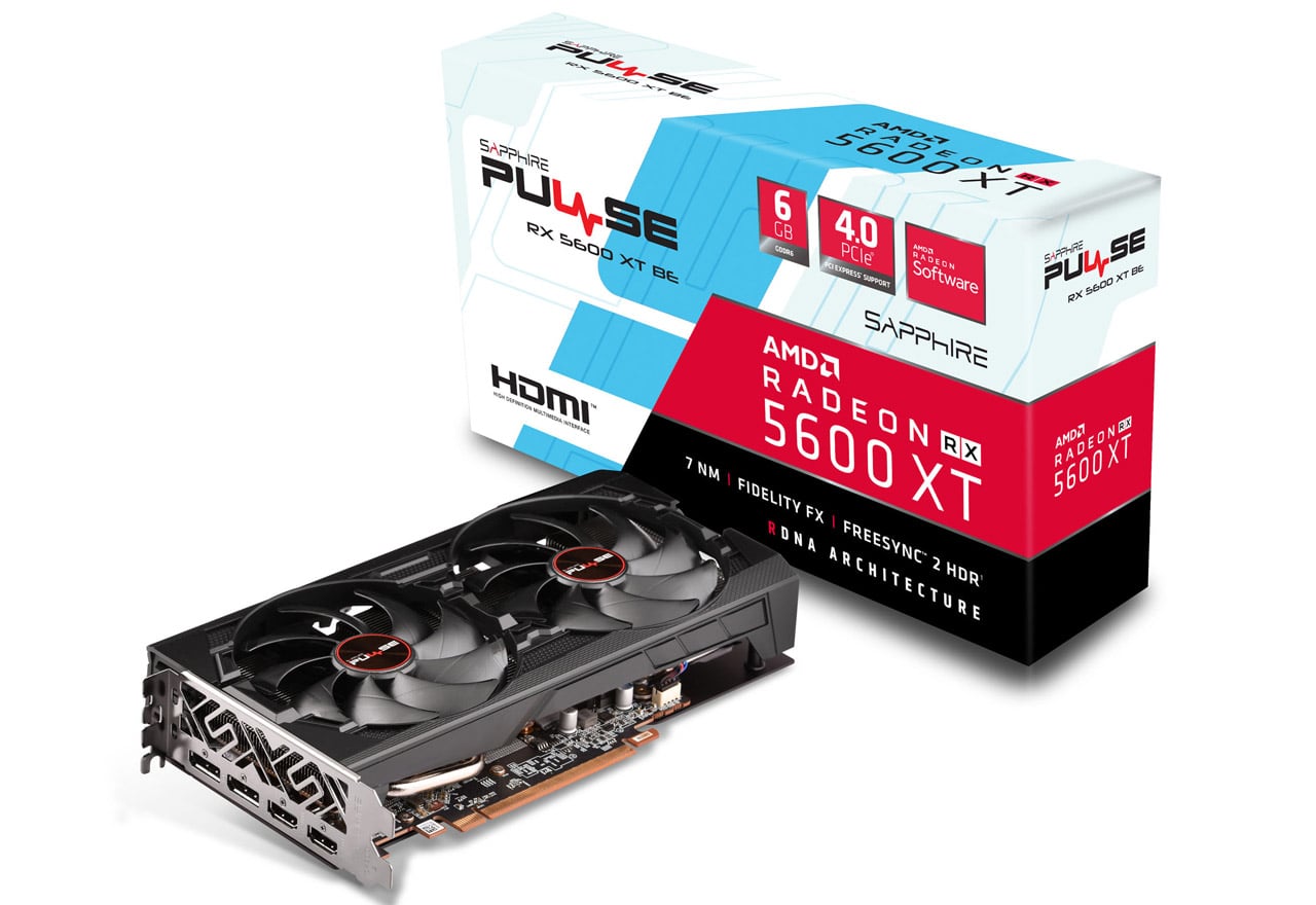 SAPPHIRE PULSE RX 5600 XT 6GB PCIE4.0