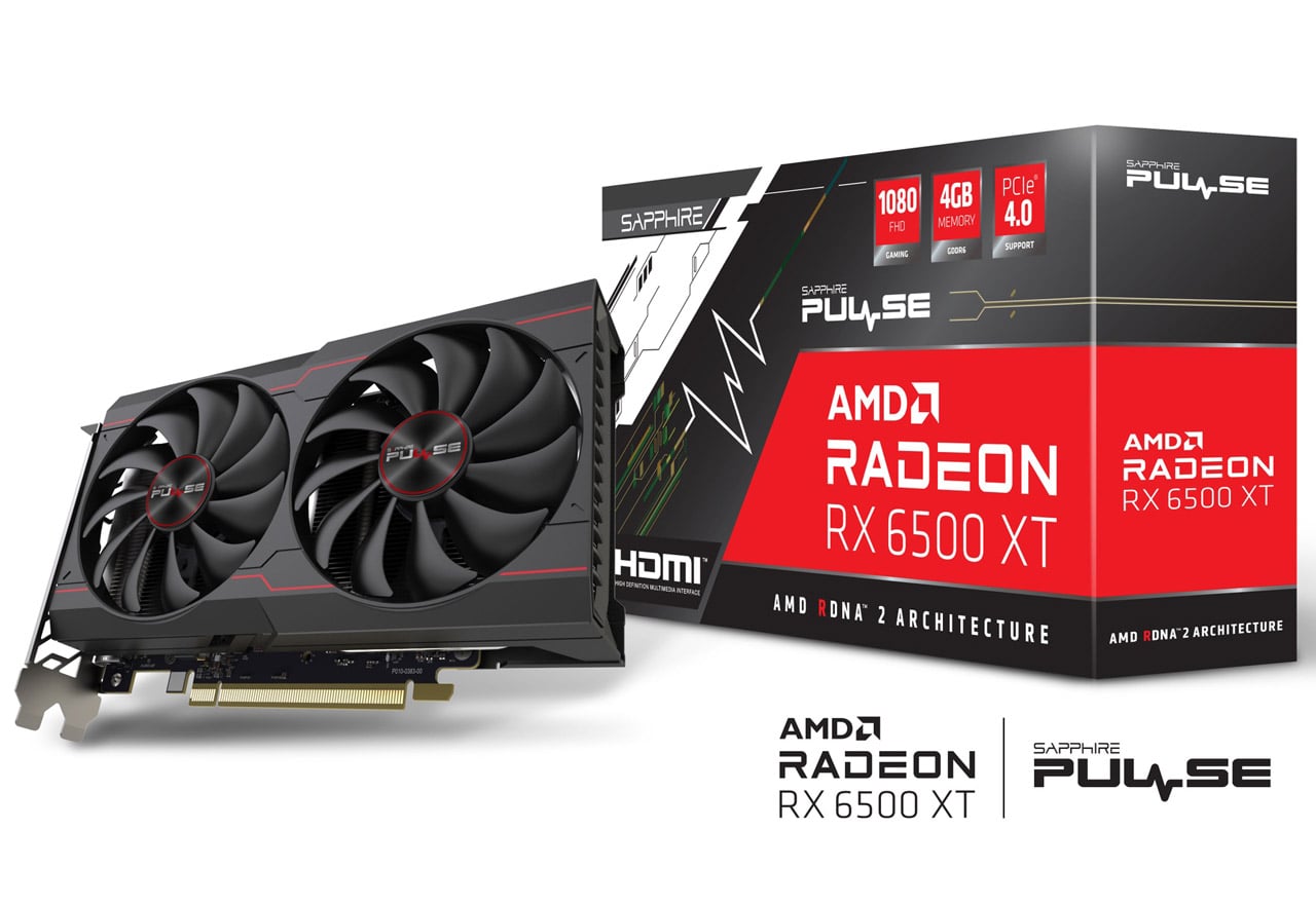 玄人志向 AMD Radeon RX6500XT 保証書付き