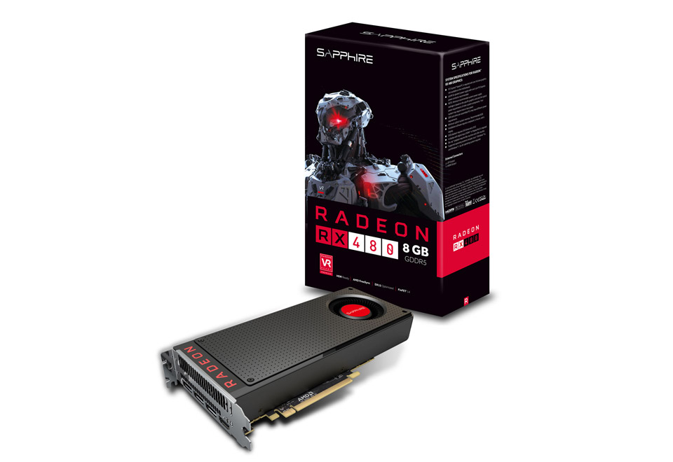 【動作確認済み】SAPPHIRE AMD Radeon RX480 8GB