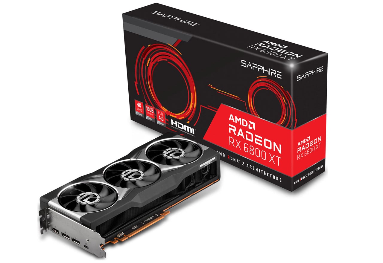 新品 SAPPHIRE Radeon RX 6800XT 16G GDDR6