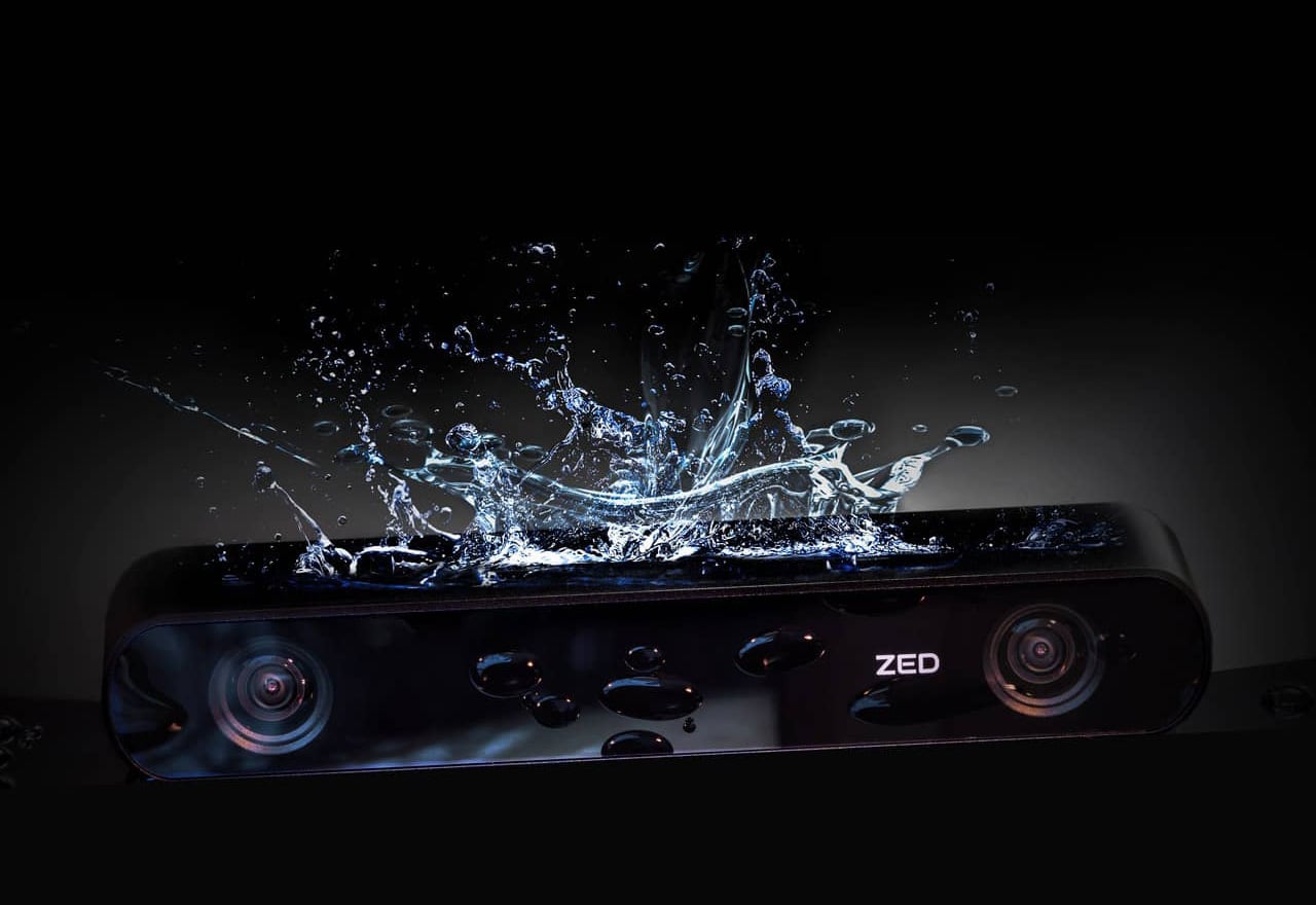 -120度の広視野角に対応Stereolabs ZED 2i 2.2k ステレオカメラ