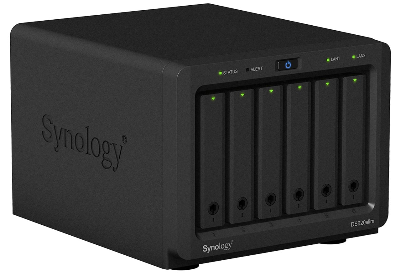 DiskStation DS620slim | Synology 6ベイオールインワンNASキット 