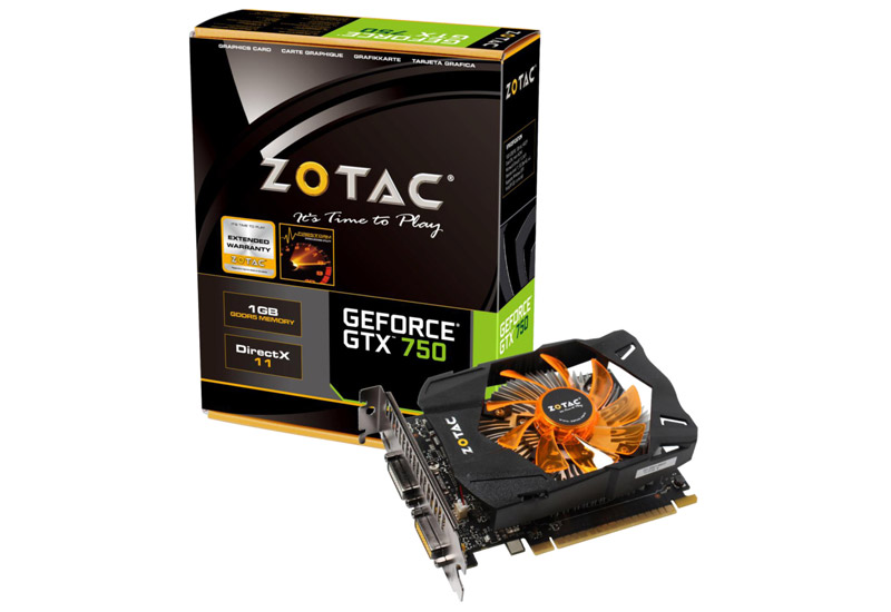 ZOTAC GeForce GTX 750 1GB | ZOTAC NVIDIA グラフィックボード 