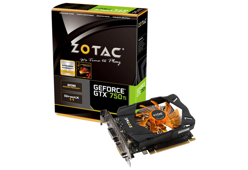 Zotac GeForce gtx750ti 2GBPCパーツ