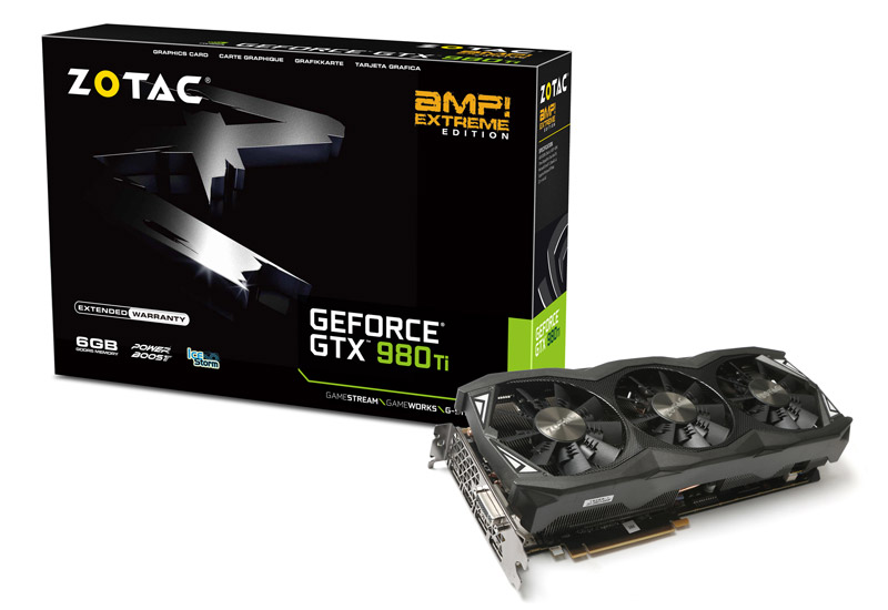 ZOTAC GeForce GTX 980 Ti AMP Extreme | ZOTAC NVIDIA グラフィック